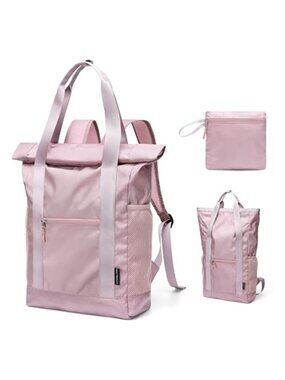 Foldable Tote Backpack Lightweight Travel Carry On Water Resistant Daypack